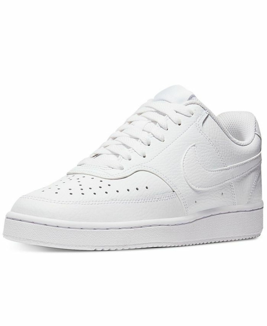 Finish Line Women'S Shoes * | Women'S Nikecourt Vision Low Casual Sneakers From Finish Line White