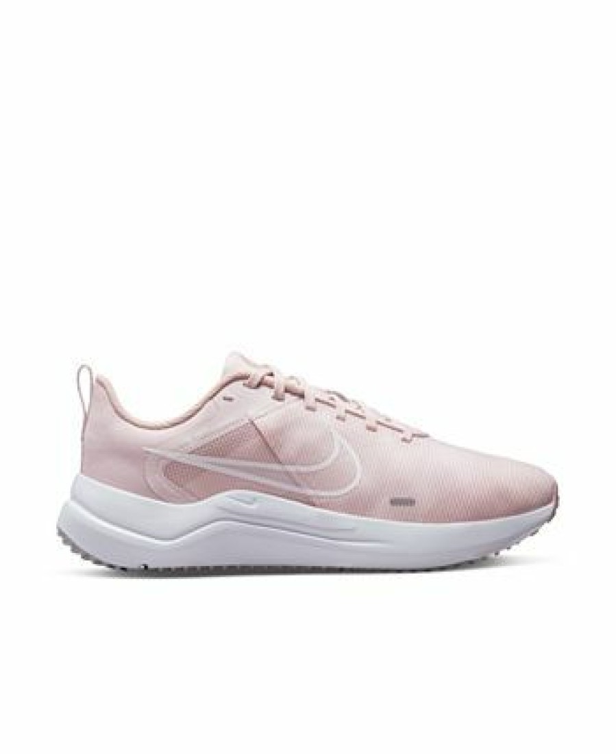 Finish Line Women'S Shoes * | Nike Women'S Downshifter 12 Training Sneakers From Finish Line Barely Rose, White