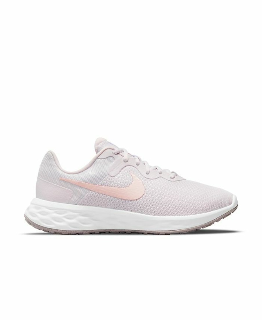 Finish Line Women'S Shoes * | Nike Women'S Revolution 6 Next Nature Running Sneakers From Finish Line Light Volt, Champagne