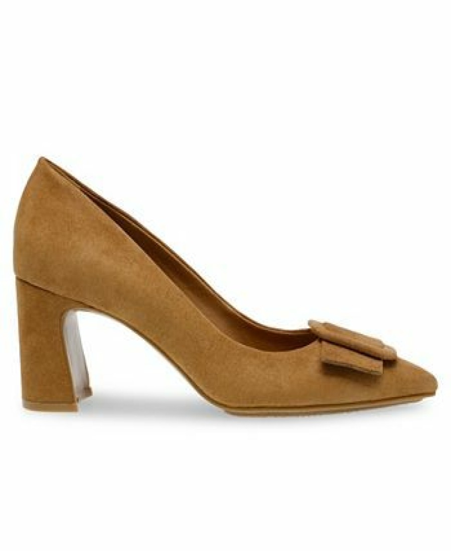 Heels & Pumps * | Anne Klein Women'S Bentley Buckle Pumps