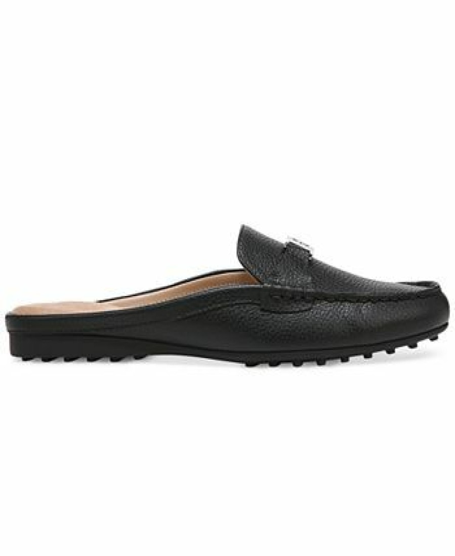 Flats & Loafers * | Giani Bernini Dejaa Memory Foam Mule Loafer Flats, Created For Macy'S