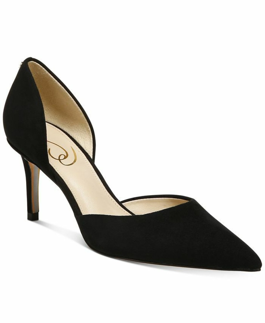 Heels & Pumps * | Sam Edelman Women'S Viv D'Orsay Pumps Black