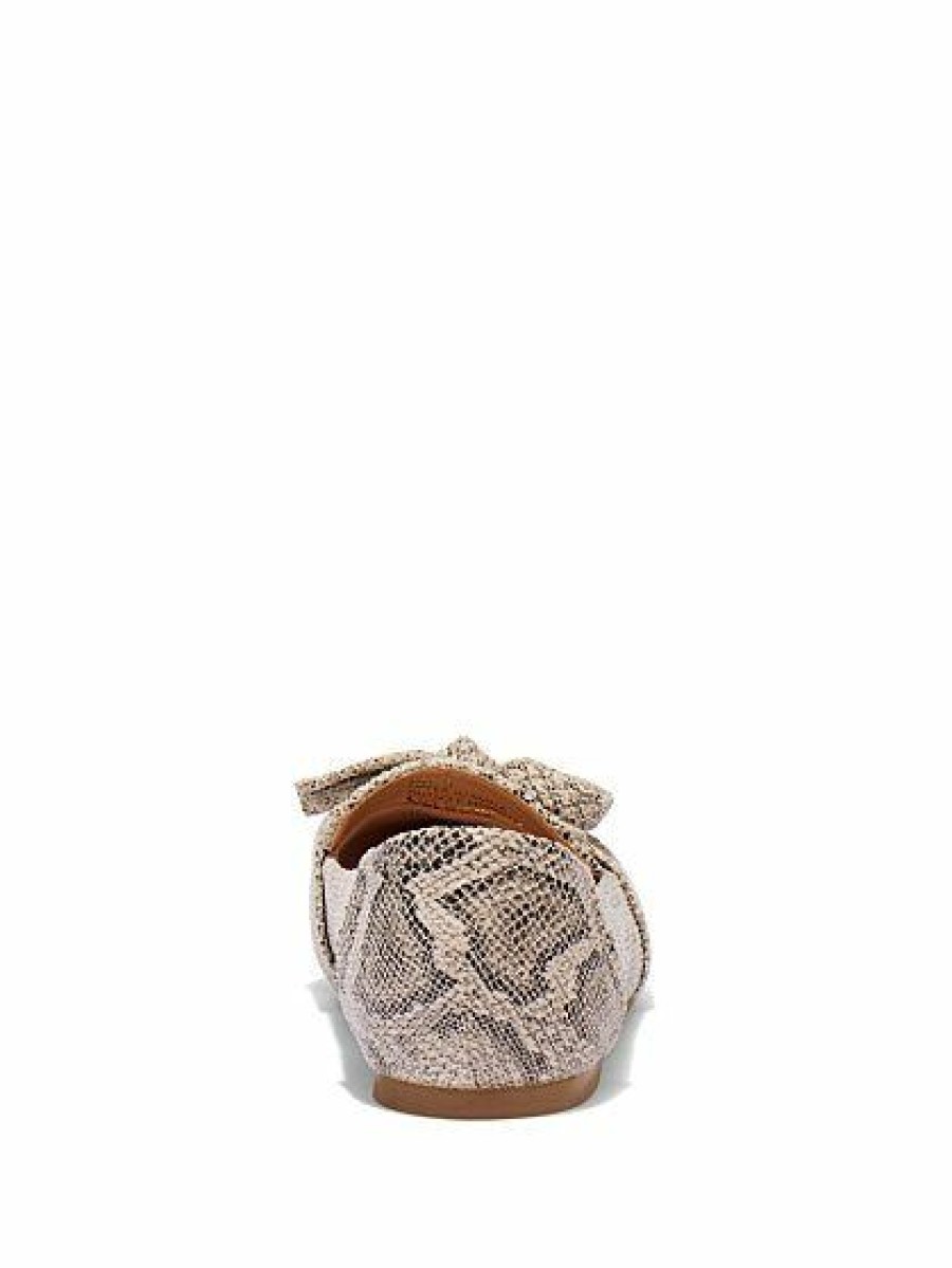 Flats * | New York & Company Nia Loafer Snake Print Grey - Grey