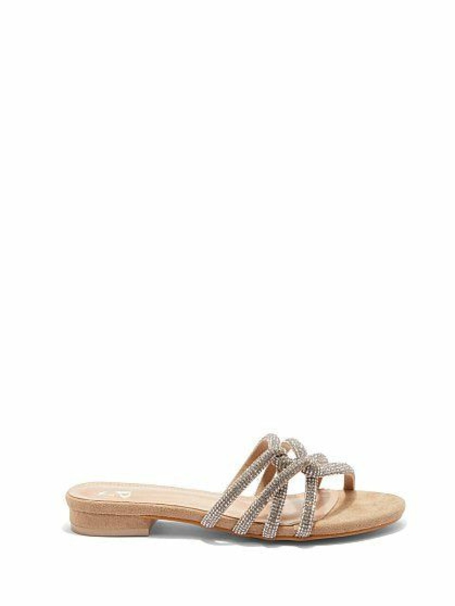 Sandals * | New York & Company Zaina Sandal Natural - Nude