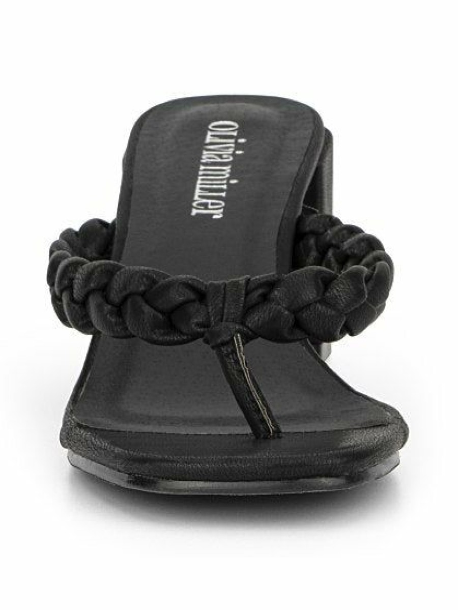 Sandals * | New York & Company Braid-Strap Heel Sandal