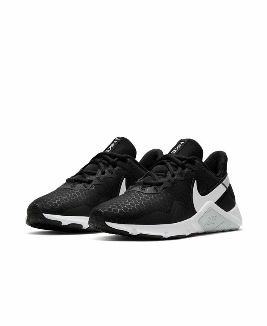 Finish Line Women'S Shoes * | Nike Women'S Legend Essential 2 Training Sneakers From Finish Line Black, White