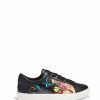 Sneakers * | New York & Company Ana Lace-Up Sneaker Black - Black