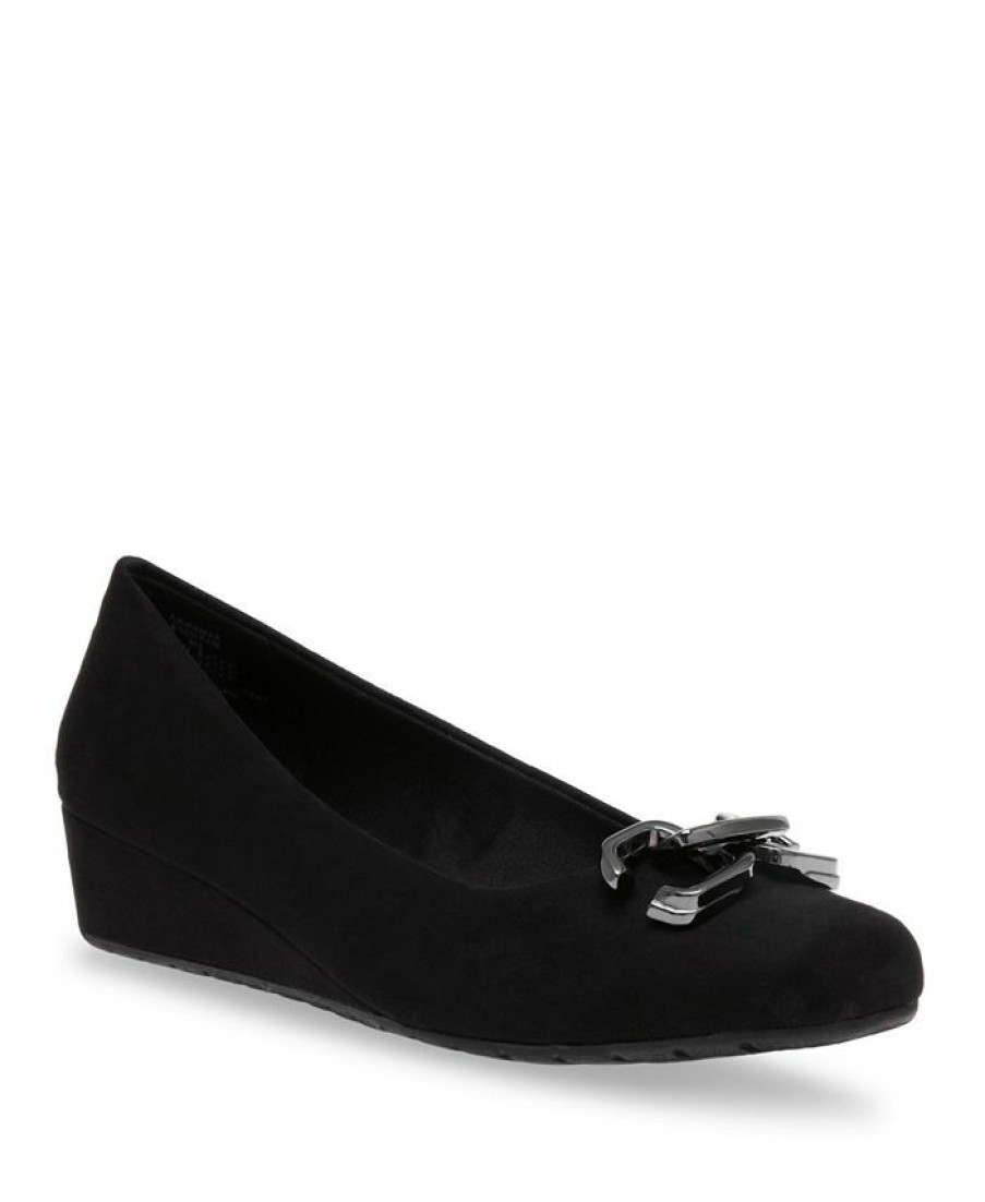 Flats & Loafers * | Anne Klein Women'S Marika Wedge Flats