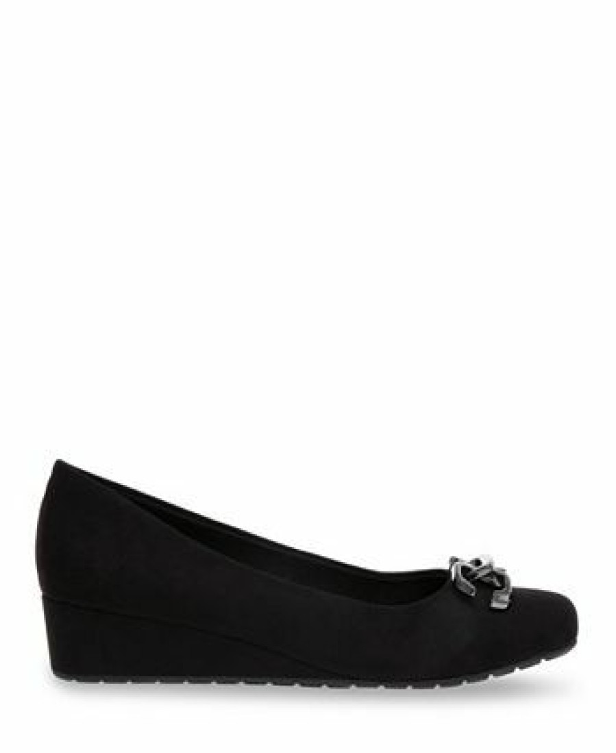 Flats & Loafers * | Anne Klein Women'S Marika Wedge Flats