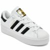 Finish Line Women'S Shoes * | Adidas Women'S Originals Superstar Bonega Casual Sneakers From Finish Line Cloud White, Black, Gold-Tone Metal