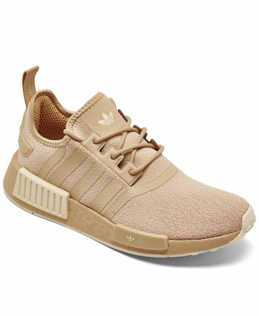 Finish Line Women'S Shoes * | Adidas Women'S Nmd R1 Casual Sneakers From Finish Line Magic Beige