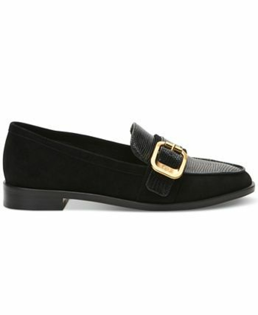 Flats & Loafers * | Vince Camuto Women'S Cenkanda Tailored Buckle Loafers