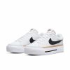 Finish Line Women'S Shoes * | Nike Women'S Court Legacy Lift Platform Casual Sneakers From Finish Line White, Black