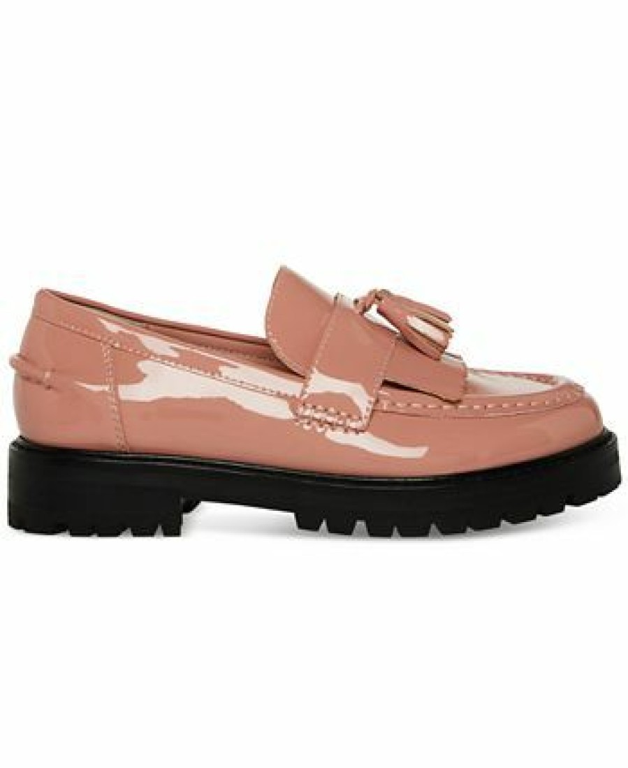 Flats & Loafers * | Steve Madden Women'S Minka Tasseled Kiltie Lug-Sole Loafers