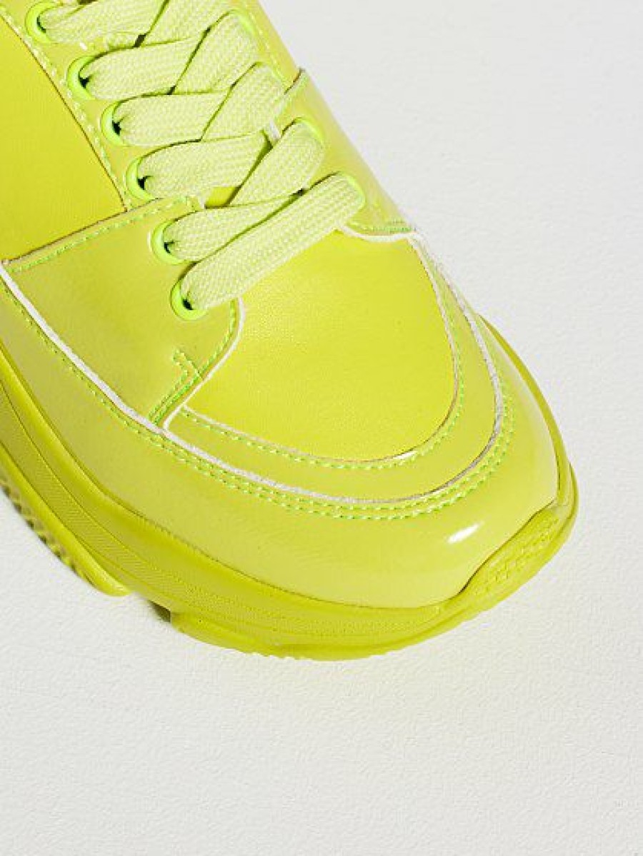 Sneakers * | New York & Company Eydie Dad Sneaker Yellow - Yellow